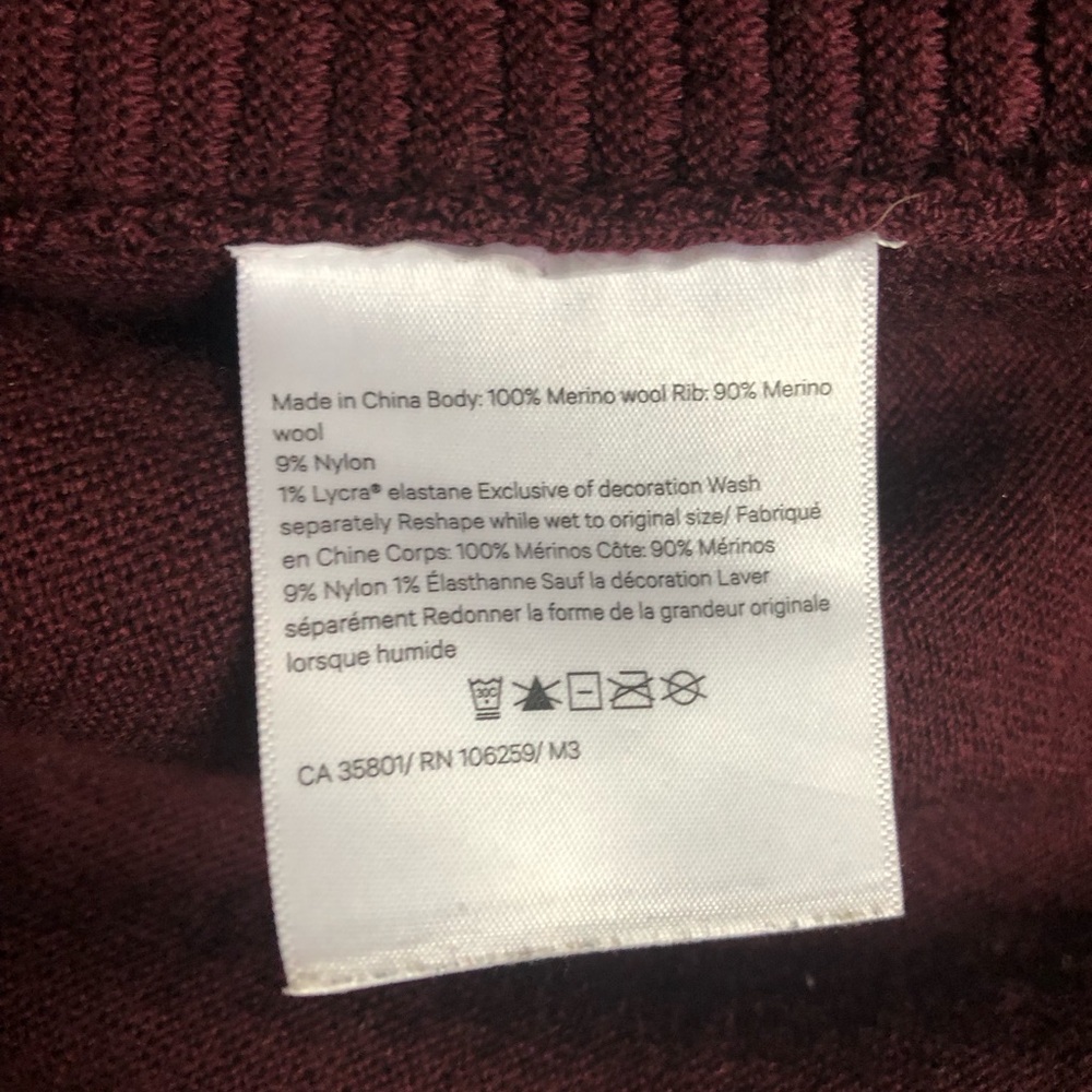 Lululemon Athletica Deep Burgundy Cardigan - Picture 4 of 4